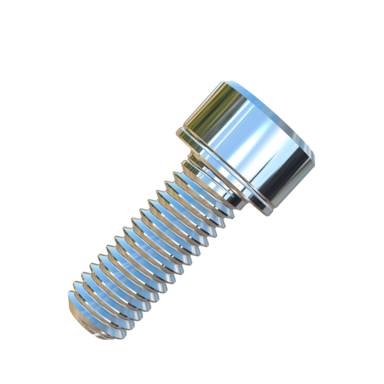 Titanium #10-32 X 1/2 UNF Socket Head Allied Titanium Machine Screw, 160,000 psi Tensile Strength with self-locking nylon patch  (With Certs and CoC)